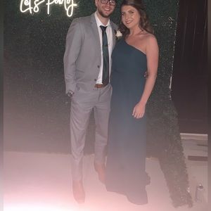 Size A10 Pine Azazie Bridesmaid dress